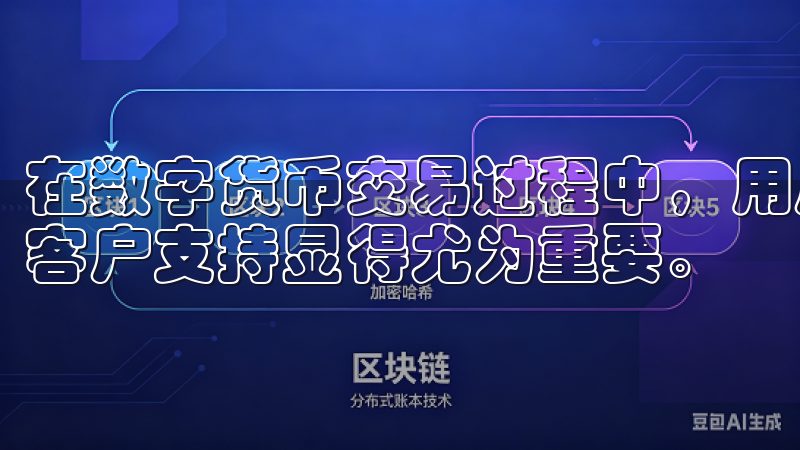 在数字货币交易过程中，用户可能会面临诸多问题，因此良好的客户支持显得尤为重要。